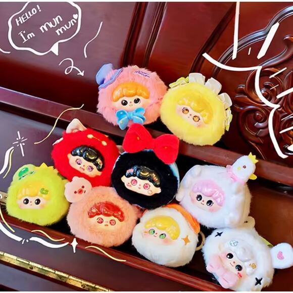 Kawaii Mun mun's Fairy Tale Bedtime Stories Plush Pendant Blind Box Baby three - Picture 1 of 9